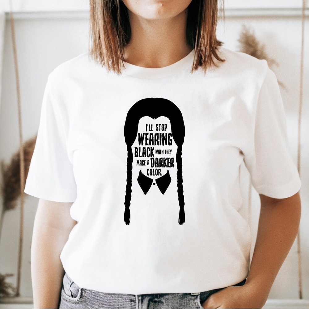 I’ll Stop Wearing Black T-Shirt Graphic Tee White